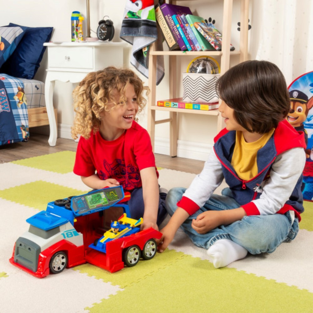 PAW Patrol — готовая к гонке машина спасательной станции + фигурка погони + гонщик 20139453 / артикул   16780 6065469 20139453  / GTIN 778988438497