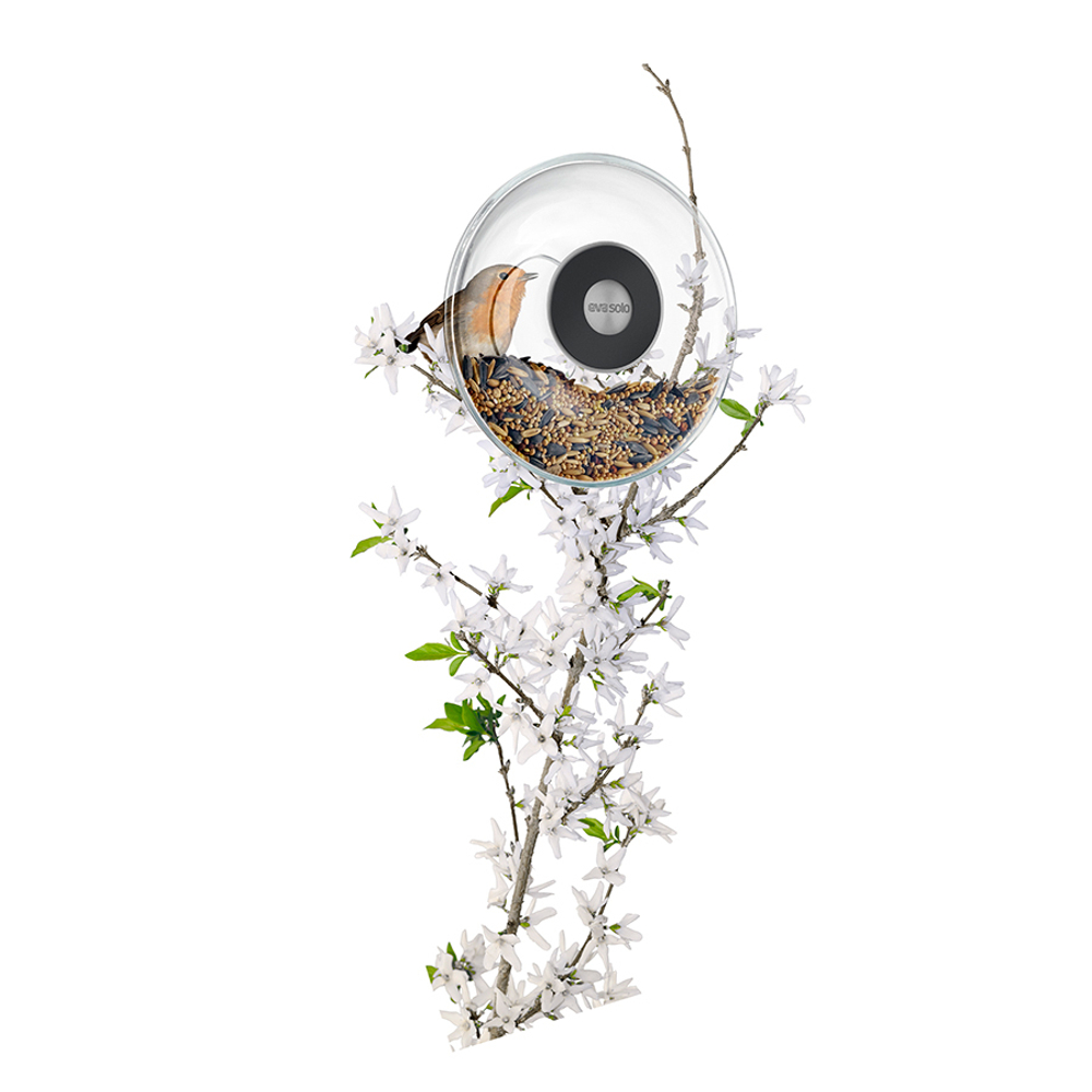 Кормушка для птиц оконная, D14,3 см