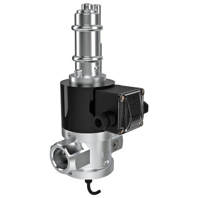 Клапан электромагнитный ВН1Т-6П, алюминий, муфт., ≈220 В, 50 Гц, У2