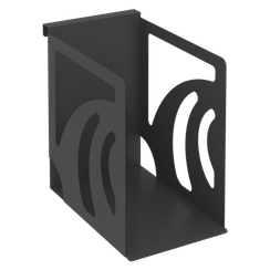 Навесной лоток для папок широкий MAN-12 Металл Антрацит 160*263*250