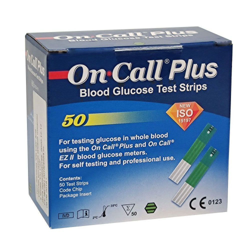 Тест-полоски On Call® Plus №50