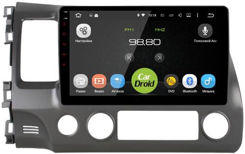 Магнитола для Honda Civic 8 4d 2005-2012 седан - Airok RM-1911 Android 12, SIM-слот