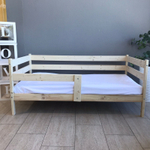 Кровать подростковая "Софа Х" 140*70 см натуральный 1 борт (СЧ)