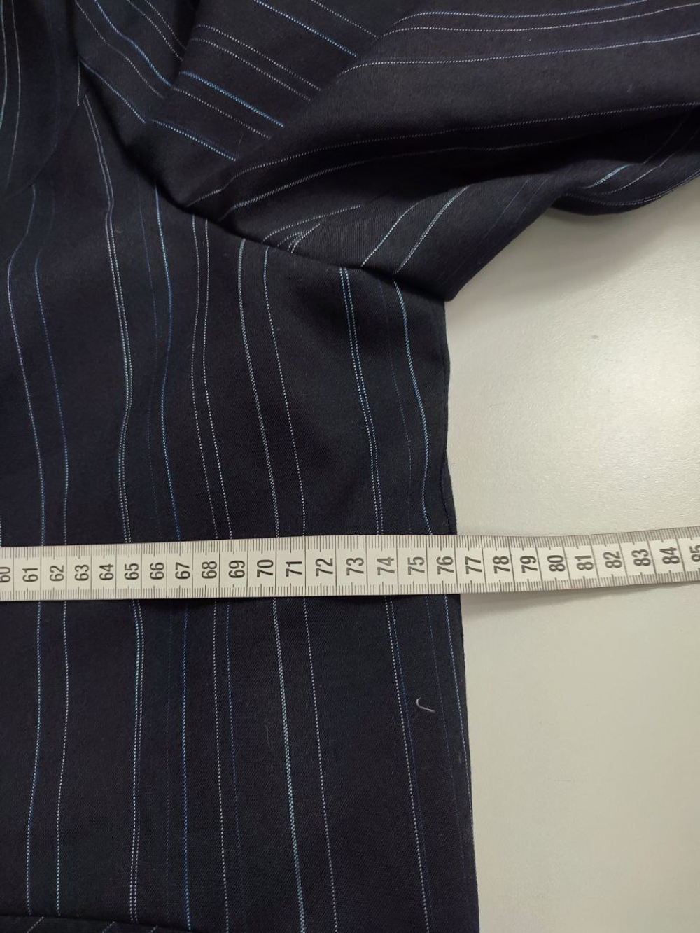 Пиджак в полоску 66 размер