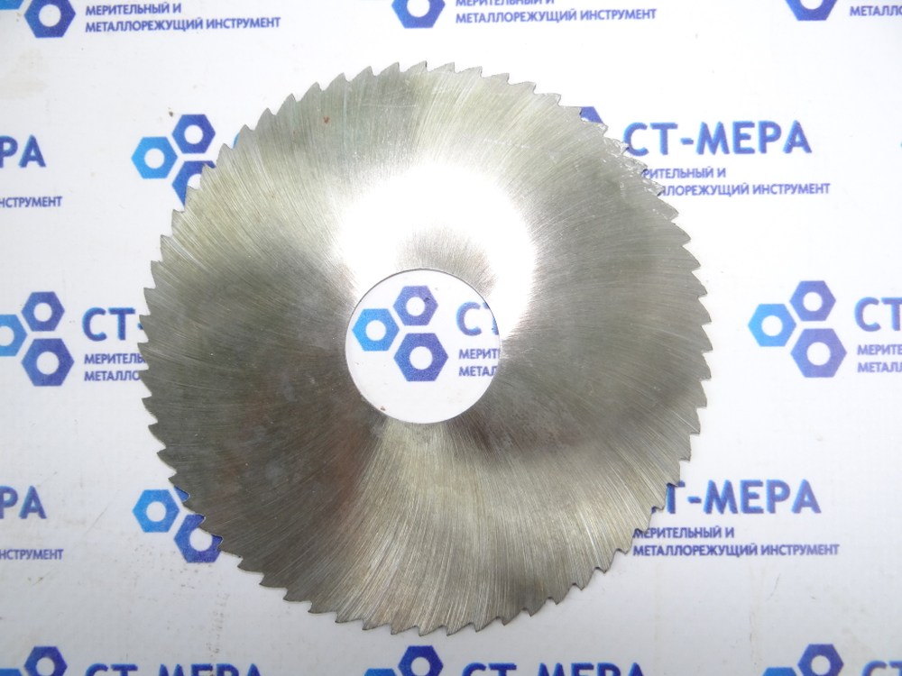Фреза отрезная по металлу 100х1.2х27мм z=64 без фаски без ш/п