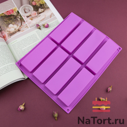 Силиконовая форма «Пастила 8 ячеек»