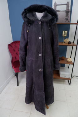 Дубленка длинная 54 размер