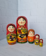 Матрешка "с курочкой" традиция 5мест