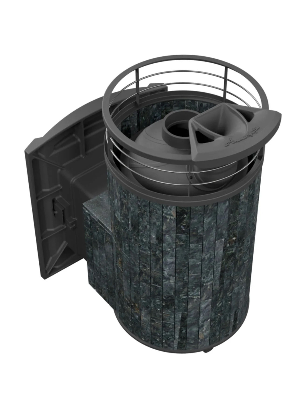 Печь банная «Атмосфера L» Пироксенит ЛАМЕЛЬ+СЕТКА