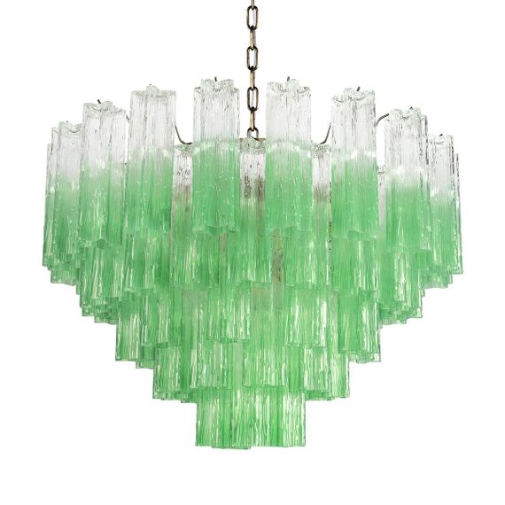 Подвесная люстра Loft IT Murano 10580/800 Clear green