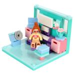 Конструктор блочный Слубан "Любимая комната" (8шт в шб.) (Арт. M38-B0791)