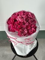 Моно букет из пионовидной розы Кантри блу 11 шт