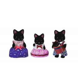 Sylvanian Families Семья черных кошек 5530