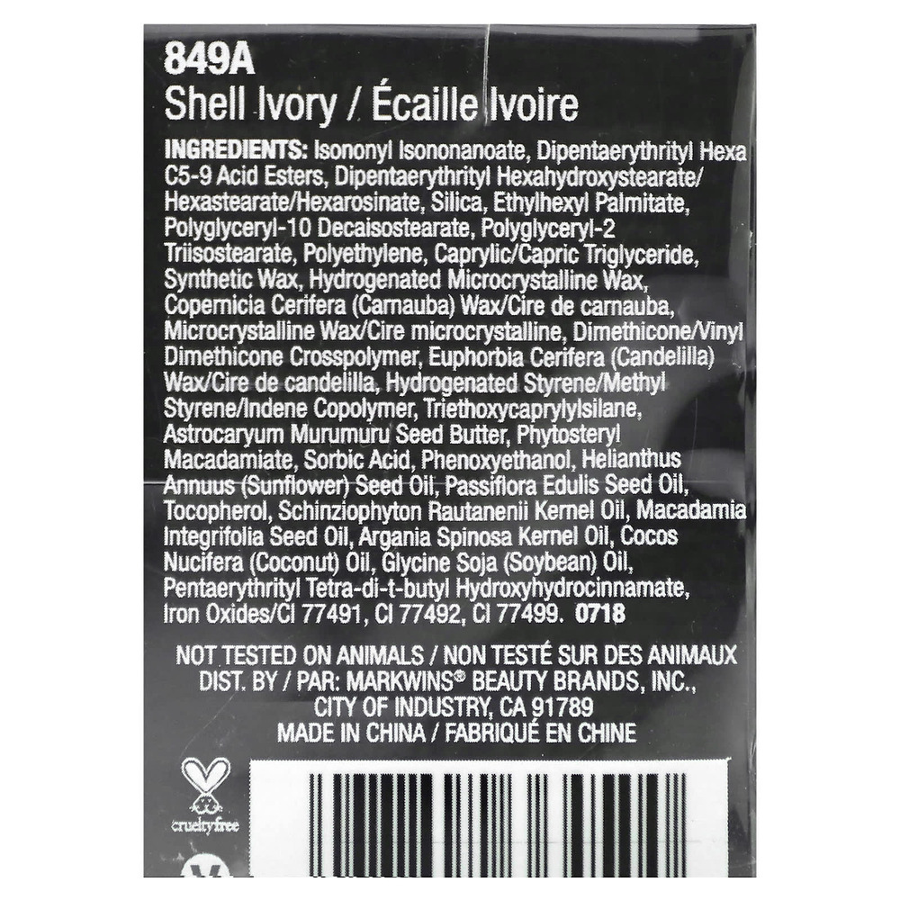 wet n wild, PhotoFocus, тональная основа в виде стика, 849A слоновая кость, 1 стик