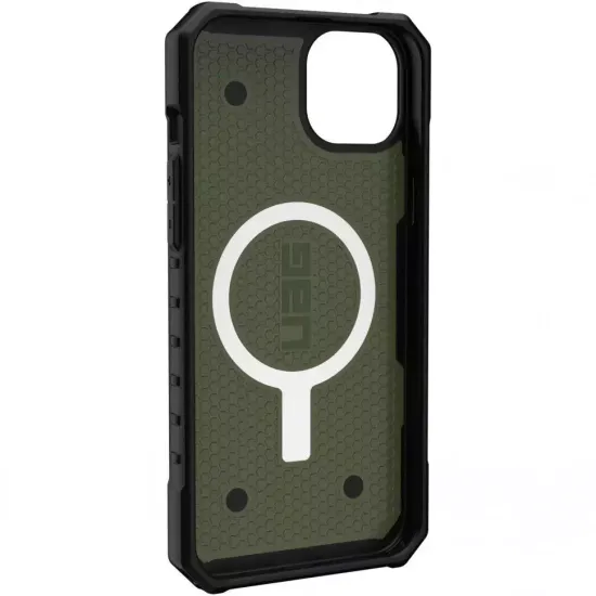 Чехол с поддержкой MAGSAFE Uag Pathfinder для iPhone 14 6.1", цвет оливковый (Olive)