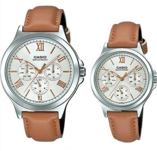 Парные часы Casio Standard: MTP-V300L-7A2 и LTP-V300L-7A2