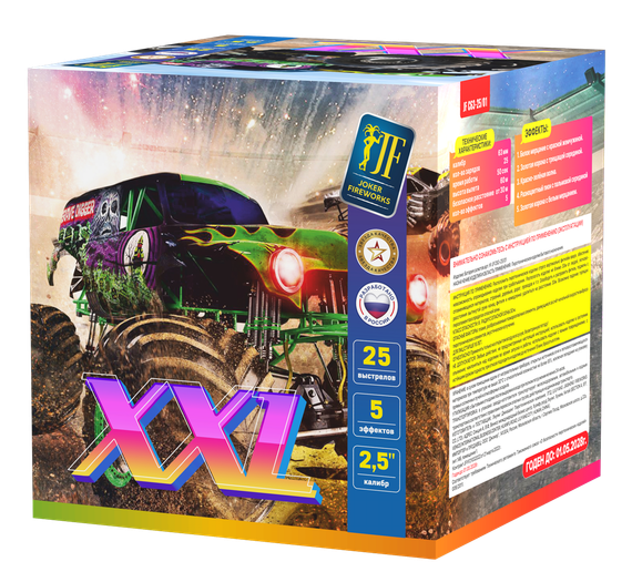 Батарея салютов XXL (25/2,5) JF C63-25/01