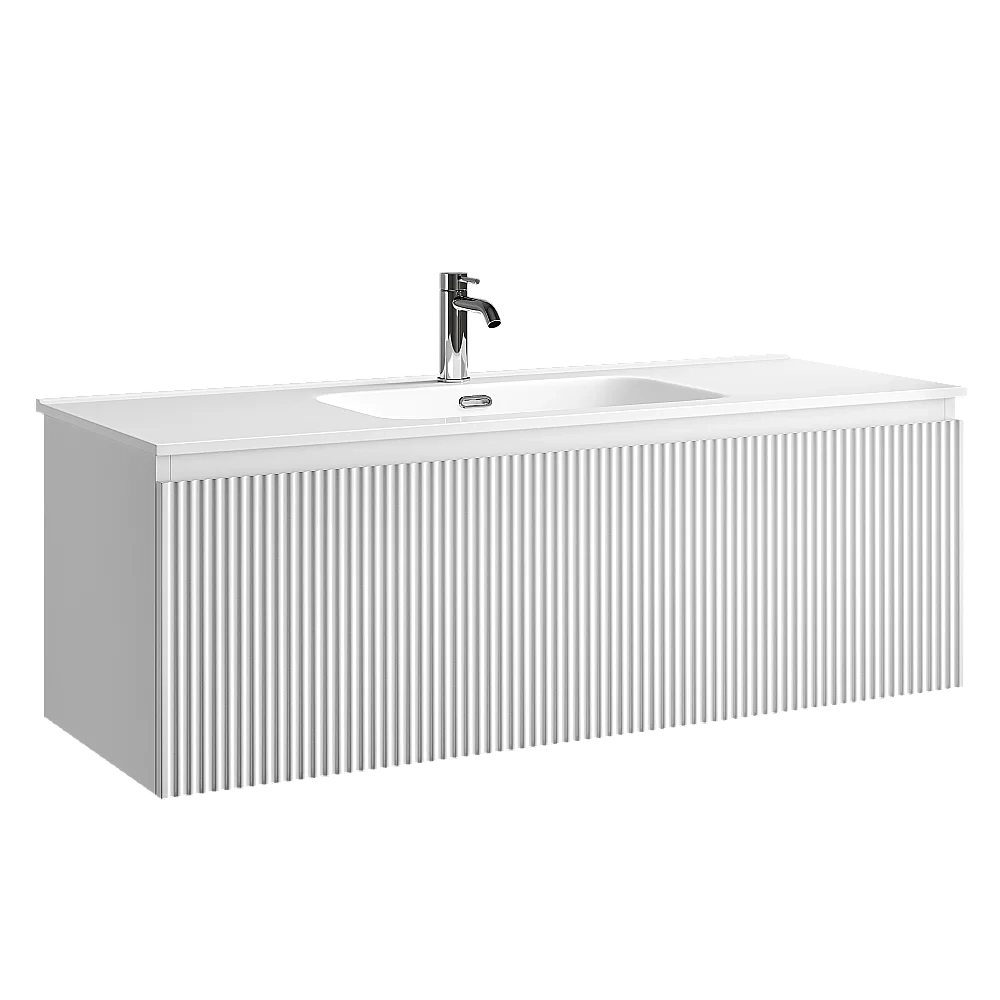 Тумба с раковиной Sancos Snob R 1.0 SNR1.0120W/CN7006 Bianco