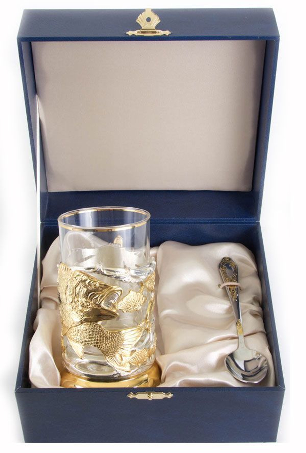 Подстаканник Судак с позолотой