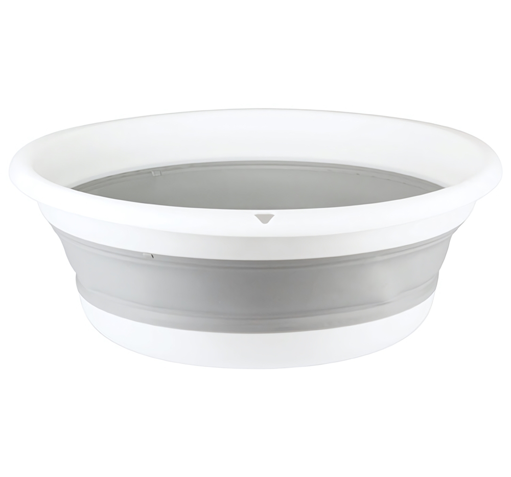 Таз ФЛЕКС 5,5 л складной, отверстие для подвешивания, материал- полипропилен, ТЭП М2501