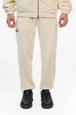 Брюки Ymkashix велюровые Stripe track белые