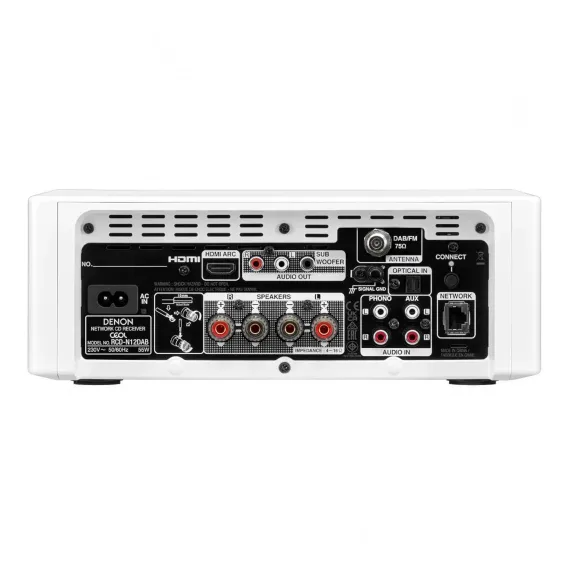 Denon RCD-N12DAB White