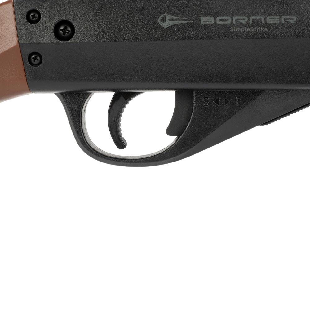 Помповая пневматическая винтовка Borner SimpleStrike , Brown кал. 4,5 мм, 3Дж. (pump)