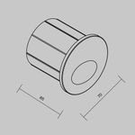 Подсветка для лестниц Outdoor O015SL-L3B3K