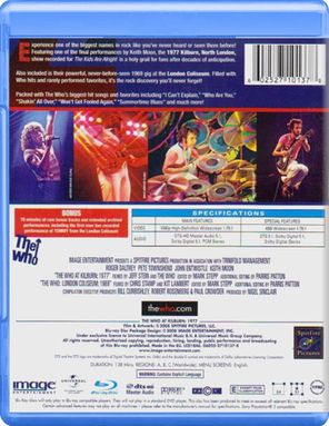 The Who / The Who At Kilburn 1977 (Blu-ray)