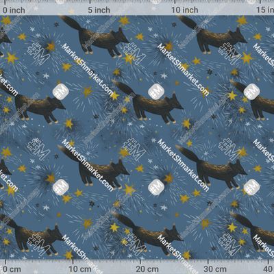 Черный лис by Irina_Ermakova 380 DPI