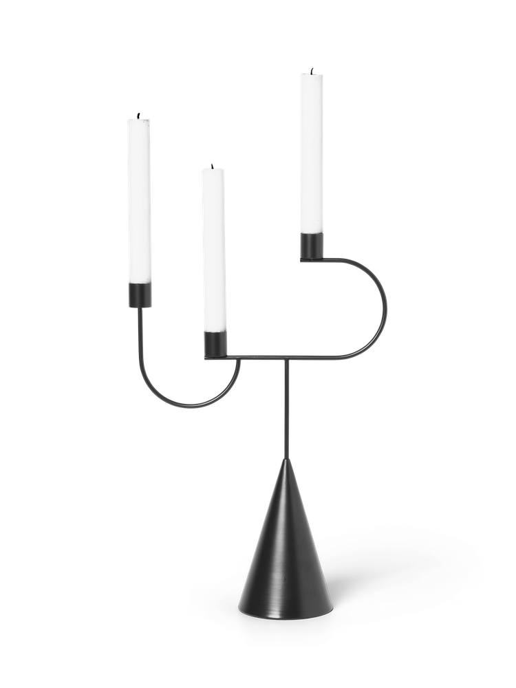 Подсвечник Ferm Living Avant Candelabra, Black