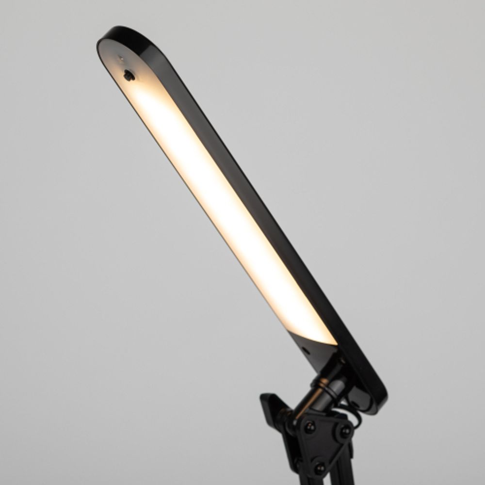 Настольный светильник ЭРА NLED-441-7W-BK светодиодный на струбцине черный