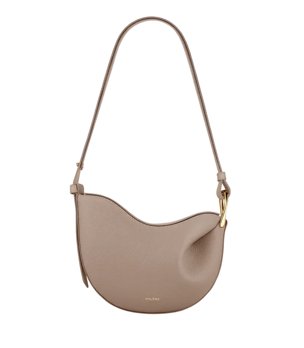 POLENE СУМКА TONCA, ТЕМНО-СЕРЫЙ