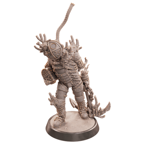 Завистливая буря Envious Tempest Миниатюры 32-56-75мм (Нет / 75mm / Lost Diver)