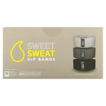 Sports Research, Sweet Sweat®, набедренные повязки, серые, 3 шт.