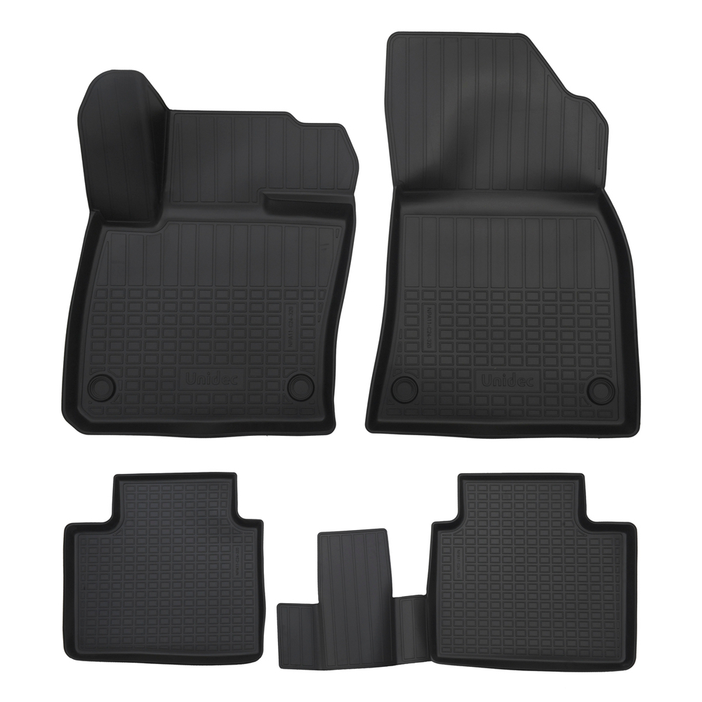 Ковры в салон Norplast/Unidec для Geely Monjaro в кузове KX11 (2023-), Черный, арт.NPA11-C24-320