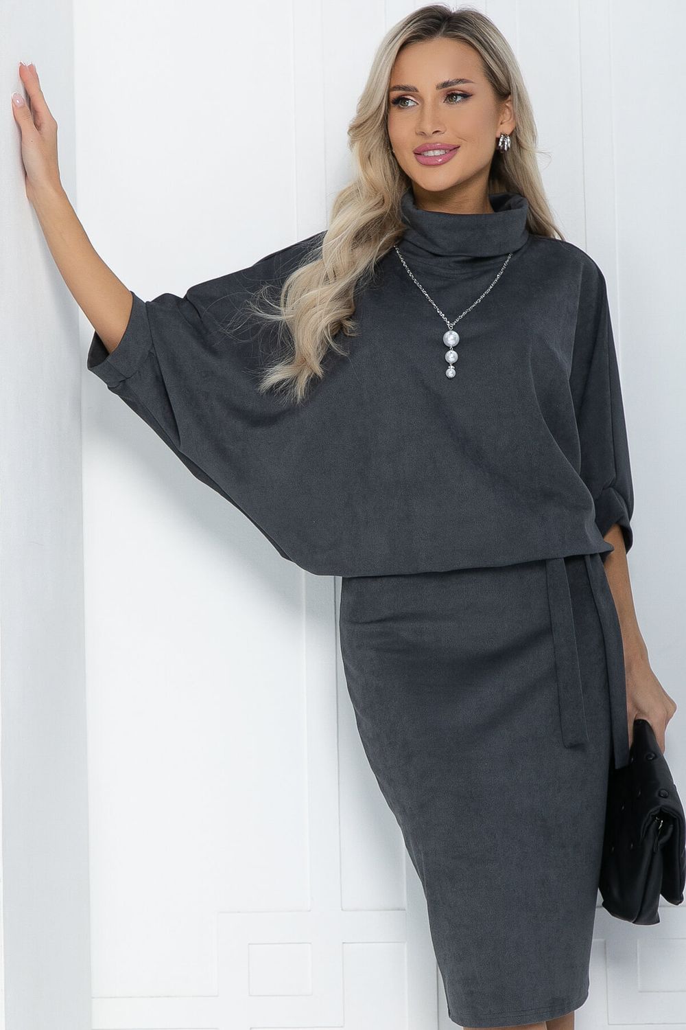 Платье Антония (графит) П11882 LT Collection