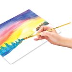 Кисть ПИФАГОР, синтетика, плоская, № 6, 200859