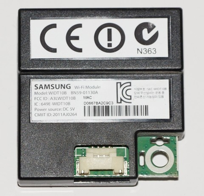 WIDT10B BN59-01130A  Wi-Fi телевизора Samsung