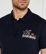 Поло E-COLVILLE Napapijri - темно-синий(NP0A4HPX)