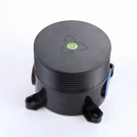 Смеситель для ванны Abber Wasser Kreis AF8115NGN никель