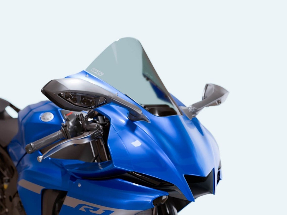 WRS Race Ветровое стекло Yamaha R1 (2020-2024) / R1M (2020-2024) затемненное YA013F