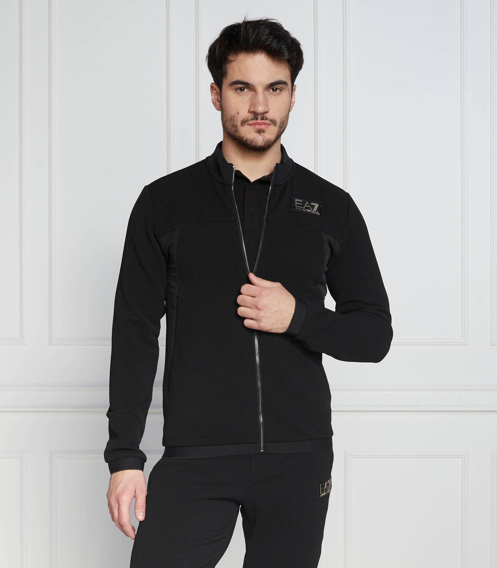 Худи EA7 - черный(3RPM31 PJG1Z)