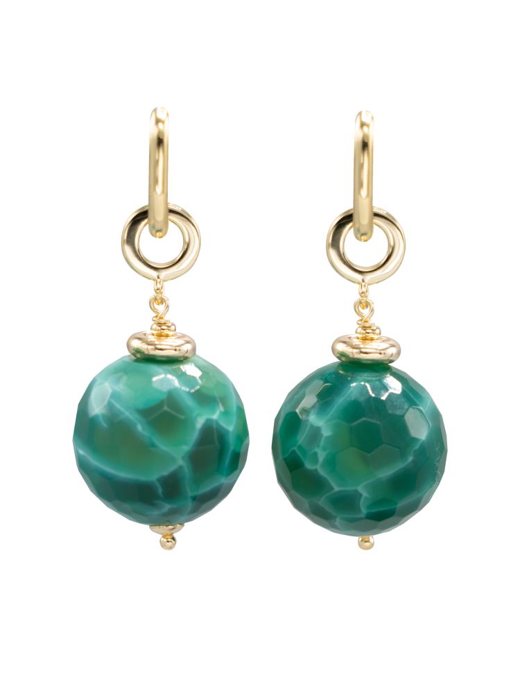 Серьги GREEN