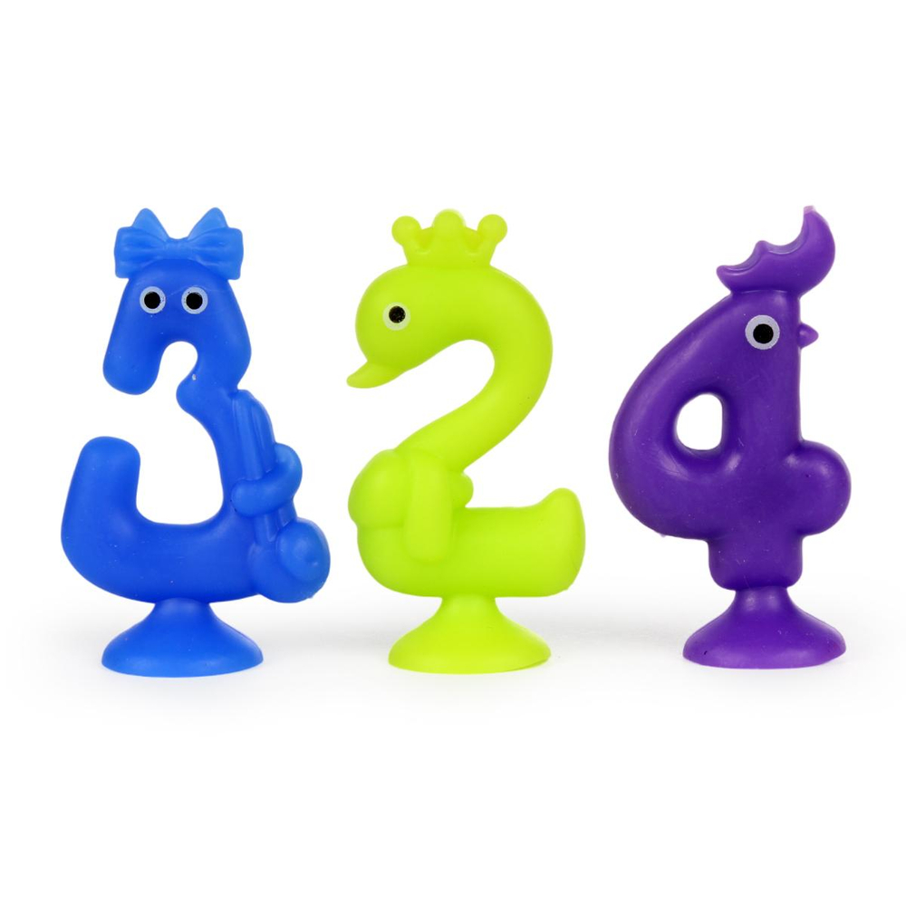 Набор игрушек-липучек 9 шт, пакет с-40875