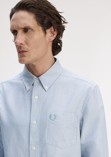 Рубашка FRED PERRY Oxford Stripe Shirt