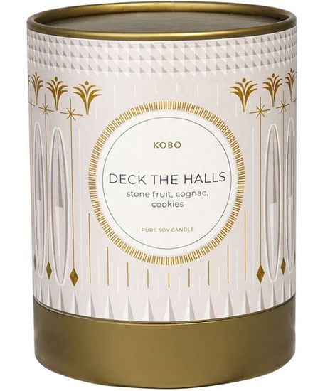 Deck the halls, свеча Holiday collection, Kobo Candles