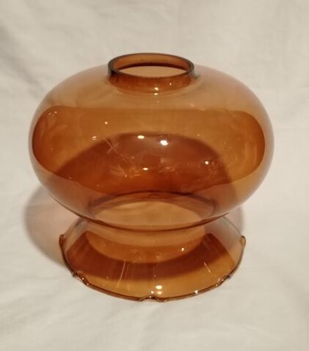 Плафон стеклянный "Светлана" медный