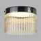 5047/24LC L-VISION ODL24 000 черный/светл.янтарный/металл/стекло Потолочный светильник LED 24W 4000К 2715Лм PILLARI