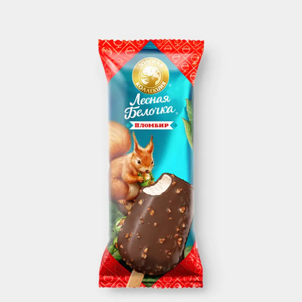 Мороженое Лесная Белочка Золотая Коллекция 70 гр